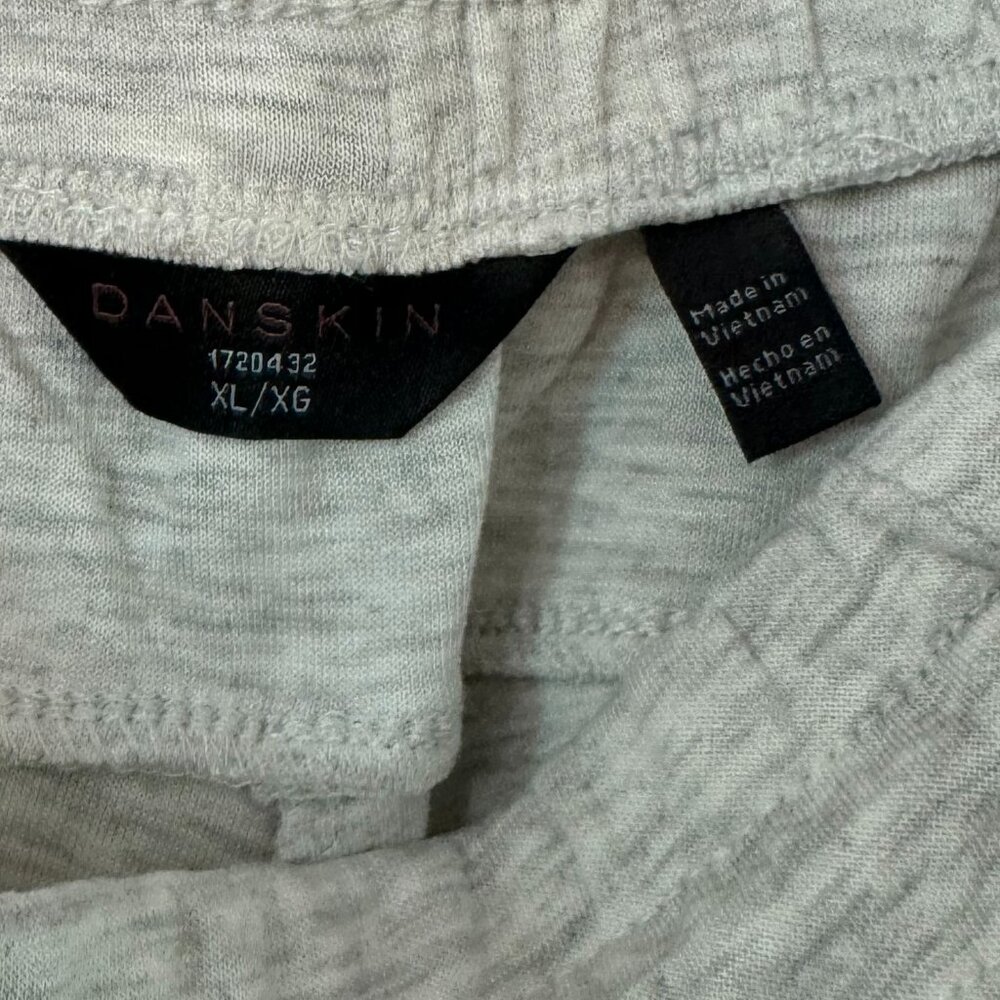 Danskin Scuba Pant Oatmeal Heather Woman's Size XL Amazing Soft Fabric - Picture 4 of 7